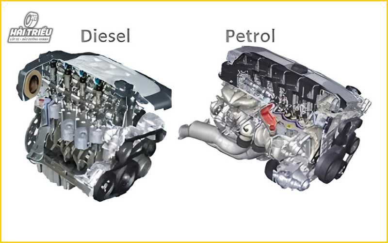 động cơ diesel và động cơ petrol